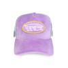 Von Dutch Velvet Trucker Hat with Adjustable Snapback - Color: