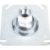 Morris Products 18093 Swivel Pendant - Malleable Square Fixture Hanger,