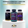 Envío Suplemento A4h Resveratrol Nadh Antioxidante 120 Caps