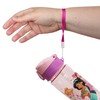 PRINCESS PUSH WATER BOTTLE WITH HANDLE (500 ML/17 OZ)