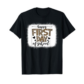 Retro Happy First Day of School Teacher Back to School T-Shirt