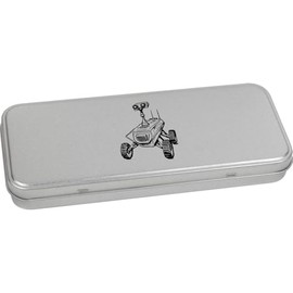 Azeeda 'Martian Rover' Metal Hinged Stationery Tin/Storage Box (TT00248107)
