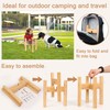 Elevated Dog Bowl Stand,Adjustable Dog Food Stand for 7”-10” Bowls,Single