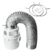 211 Dryer Lint Trap Indoor Dryer Vent Kit Filter Bucket