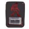 jeep Bigfoot tail light covers / fits JK yeti big