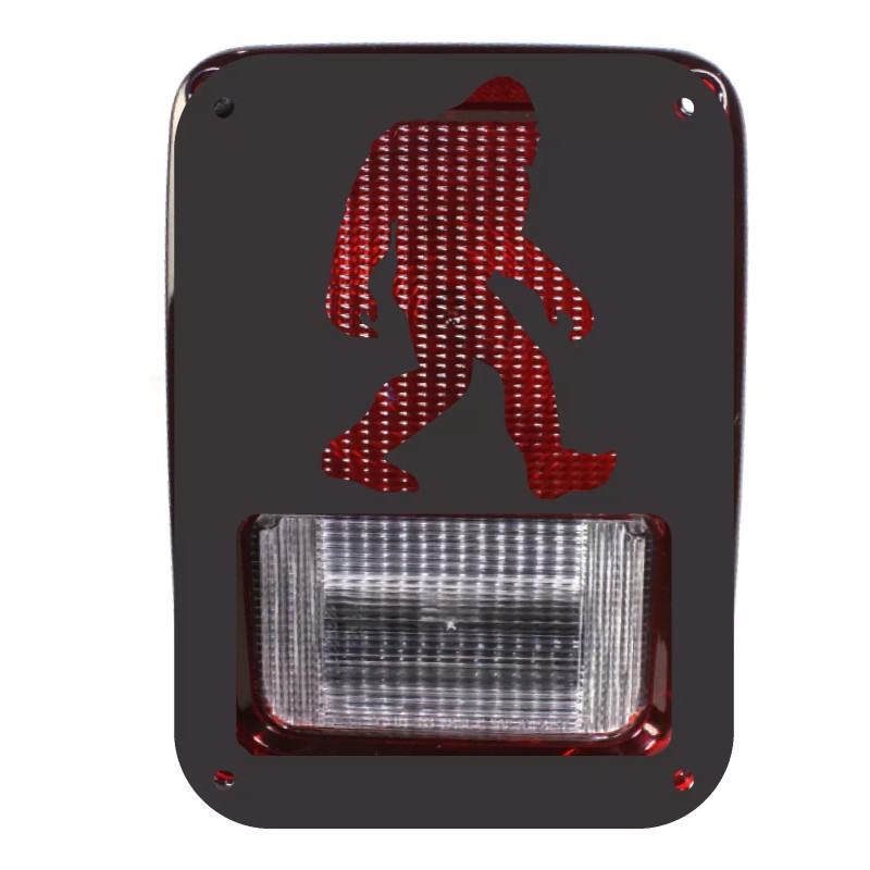 jeep Bigfoot tail light covers / fits JK yeti big