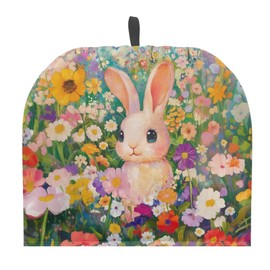 ZUXONGSY Tea Cozy for Teapot Insulated Rabbit Tea Pot Cozy for Home Decorative Flowers Tea Cosy for Teapot Kitchen Accessory
