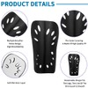 Adegari Soccer Shin Guards for Kids Youth, 2 Pairs Breathable
