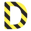Alphabet Letters “D”- Durable Vinyl Floor Marker by Graphical Warehouse-