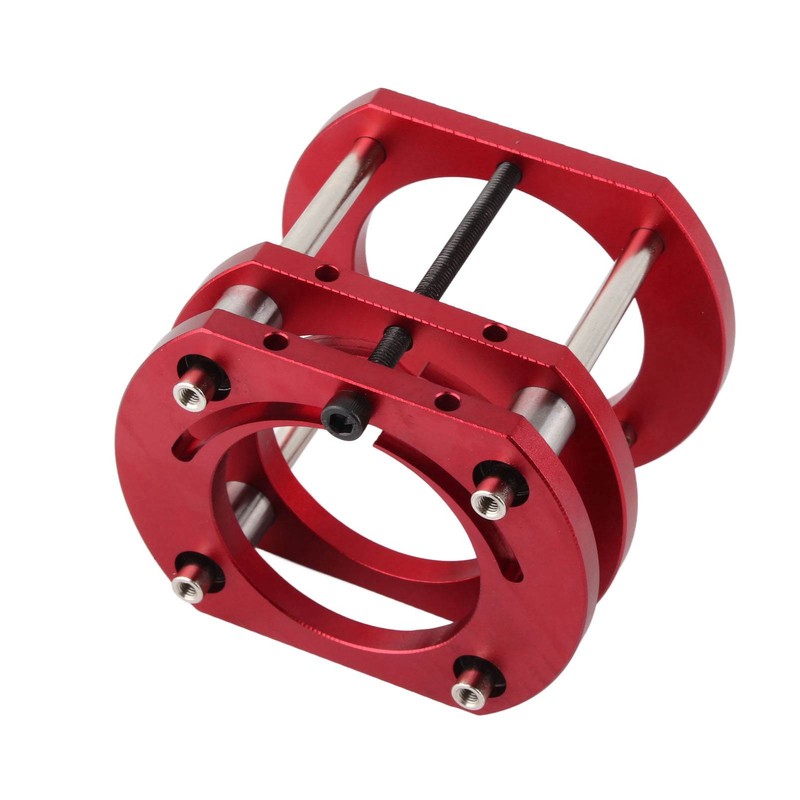 Router Lift Base Aluminum Alloy Stainless Steel 4 Jaw Clamping