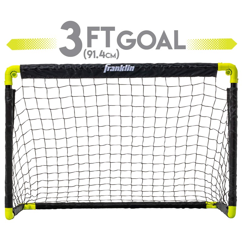 Franklin Sports Kids Mini Soccer Goal Set - Backyard/Indoor Mini