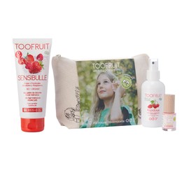 TOOFRUIT MEIN ERDBEER-SET mit Fair Trade Baumwolltasche