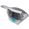 HOMESmith Premium Quality Dustpan & Brush Set, Grey, 1.0 Count