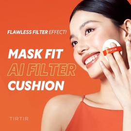 Tirtir Tamaño Mini Base Maquillaje Filtro Mask Fit Acabado Semimate Tipo Hasta Horas Cobertura Media Completa Coreano Cushion Makeup Beauty 25n Mocha