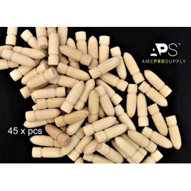 Wood pins Table Alignment pin Leaf Extension Wooden Top Furniture connector Extension slides Align lock fasteners Crafts and Woodworking Breadboard End (45)