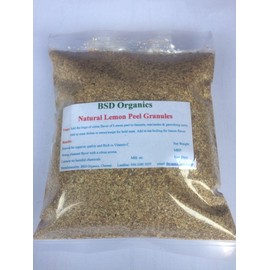 BSD Organics NaturZ Zest Lemon peel granules - 100 Gram / 3.52 Ounce