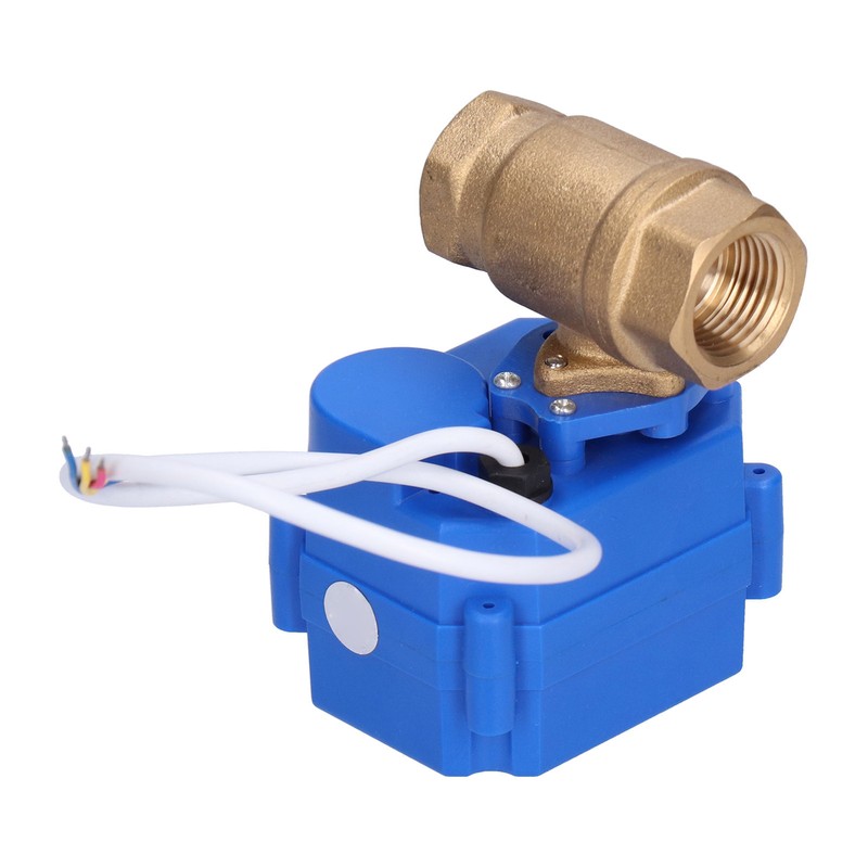 Motorized Ball Valve DN15 Brass Mini Electric Hydraulic Pipe Fittings
