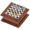 Chess Set Dollhouse Decoration, Miniature Chess Set 1:12 Exquisite Mini