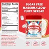 ChocZero Marshmallow Spread, Gluten Free, Sugar Free Dessert Creme Dip,