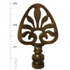 Royal Designs Rising Sun Filigree Design 3" Lamp Finial for