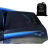 Car Rear Side Window Sunshade-2 Pack,Screen car Camping Trip,Breathable Soft