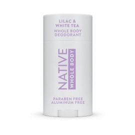 Native Whole Body Deodorant Stick Contains Naturally Derived Ingredients, Deodorant for Men and Women | 72 Hour Odor Protection, Aluminum Free with Coconut Oil and Shea Butter | Lilac & Tea