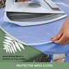 SheeChung 12.5"x32" Small Ironing Board Cover and Pad,Fits Mini Table