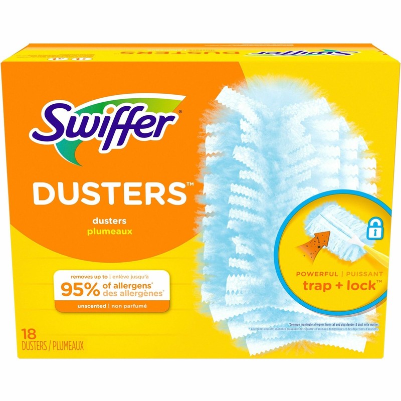 Swiffer® Dry Sweeping Cloth Refills, Unscented, 9 1/2" x 7