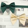 Alizeal Men's Pre-Tied Bow Tie Classic Plain for Wedding Party