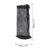Auto-plaza 3Pcs Nylon Golf Ball Bag Drawstring Mesh Pouch, Stores
