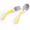 My First Cutlery Set - White & Yellow