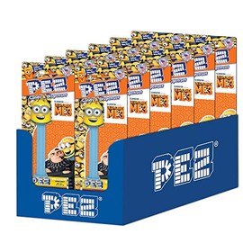 PEZ Candy Candy Candy Despicable Me Assortment, 0.87 Oz (Blister Pack Of 12)