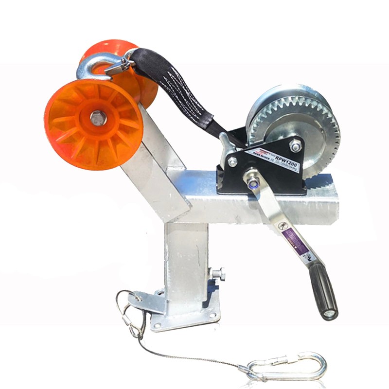Boat Trailer Winch Stand, Adjustable Trailer Winch Mount, Boat Trailer