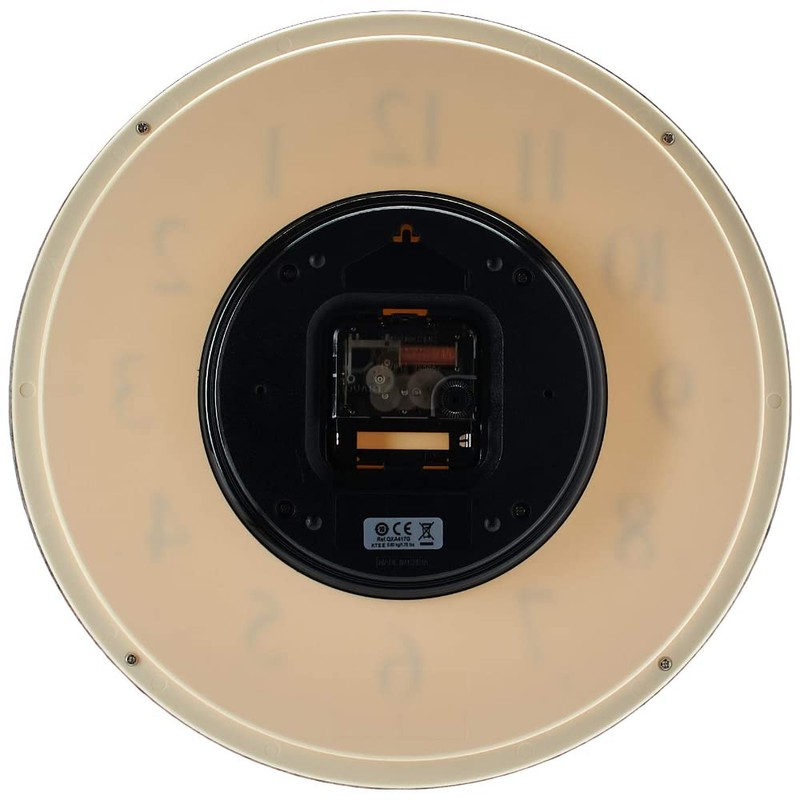 Seiko Round Arabic Numerals Wall Clock