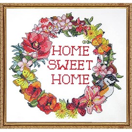 Janlynn Stamped Cross Stitch Kit, Multicolored