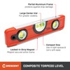 Lufkin LTL1000-02 Composite Torpedo Level 9" with Compact Size for