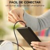 Maíz 3pz Cable Auxiliar Conector Jack 3.5mm Estereo Audio Sonido
