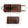 Hide & Ride, Motorcycle Tool Roll Bag Handmade from Full