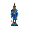 Kurt Adler 18-Inch Hollywood Blue with Tree Nutcracker