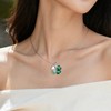 LEXLUNE 4 Leaf Clover Necklace For Women, Sterling S925 Silver
