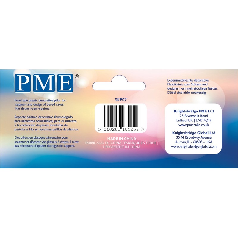 PME Spiked Pillars, 22.9 cm, Pack of 4