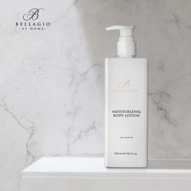 Bellagio Moisturizing Body Lotion - Hydrating Shea Butter - Scented with Cedarwood, Green Mandarin, Lavender - Vegas Hotel Body Lotion - 10 oz