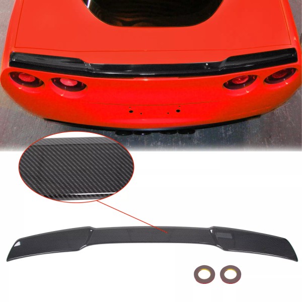 Unbranded HYDRO CARBON STYLE Rear Trunk Wing Spoiler For 05-13