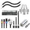 HUTHUHNHN Flexible Bit Holder Extension, Flexible Shaft Bits Drill Set