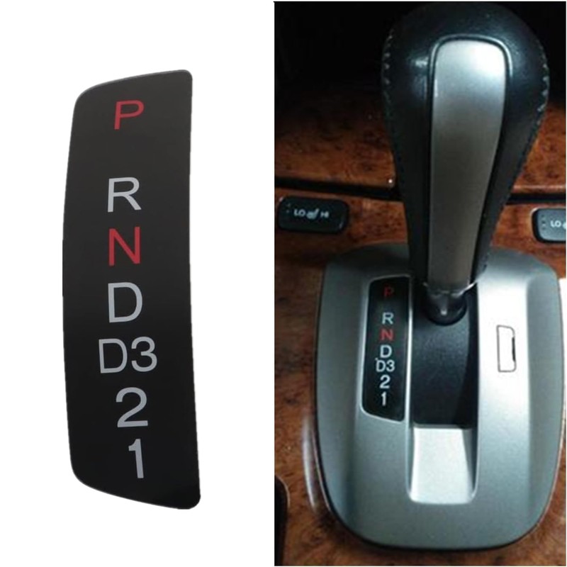 XQSMWF Gear Shift Stick Selector Display Position Repair Panel Sticker