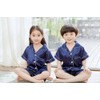 Pijama Niño Niña Pijama De Seda De Manga Conjunto Lindo