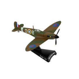 Daron Postage Stamp RAF Spitfire Mkii Battle of Britain Vehicle (1/93 Scale), Brown