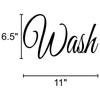 Vinyl Quote Me Laundry Washer Dryer Decal Sticker Decor -