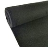 5 Yards Black Upholstery Durable Un-Backed Automotive Trim Carpet 40" x15 FT Roll