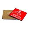 Keep Calm and Support Liverpool Coaster(Red) by FT.